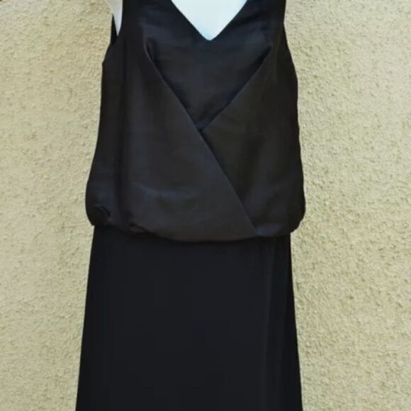 Moschino Cheap and Chic Black Silk Shift Dress‎ - Picture 4 of 7